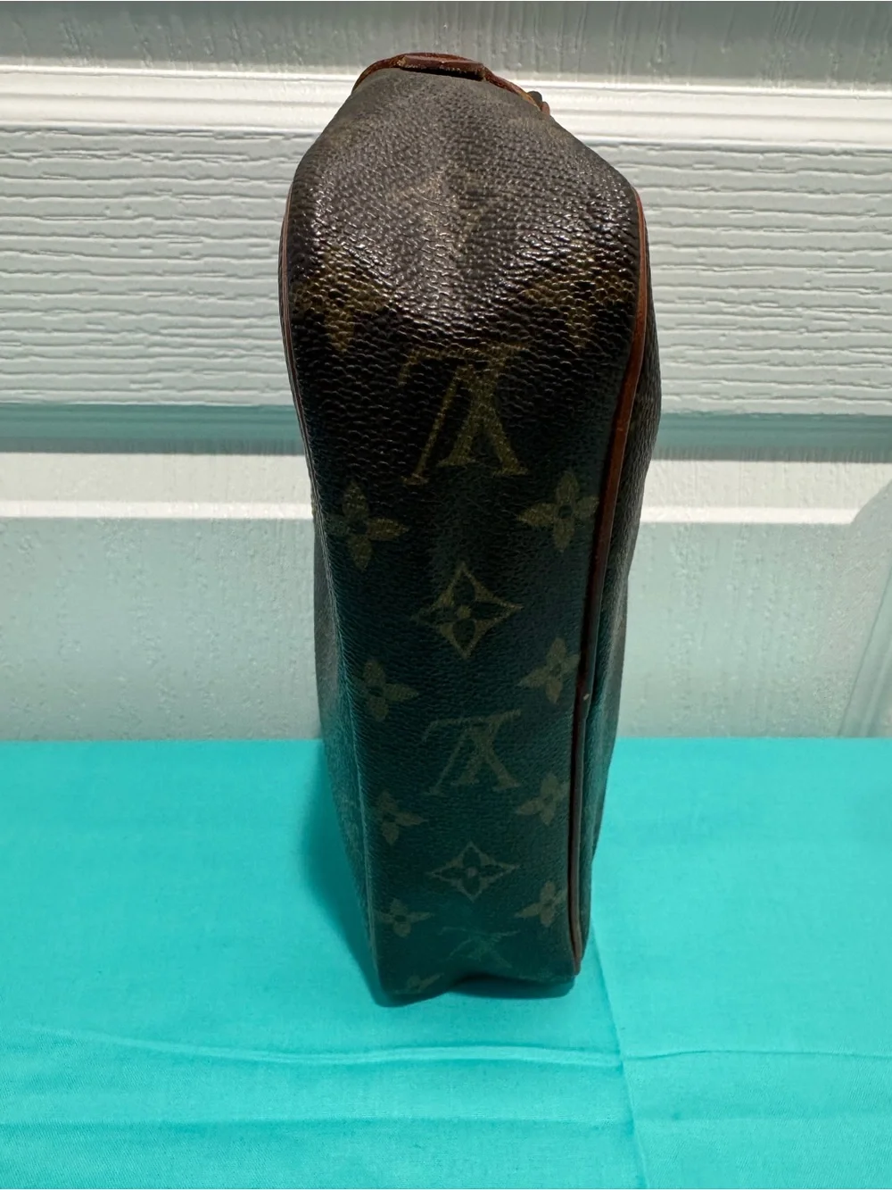 Louis Vuitton Brown Monogram Toiletry Pouch.